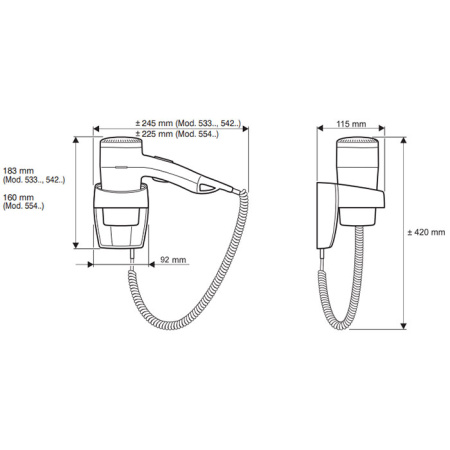 Фен Valera Premium 1600 Super