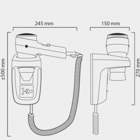 Фен Valera Action Super Plus 1600 Shaver