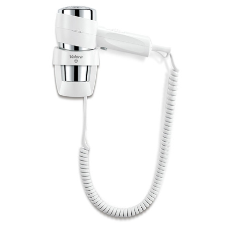фен настенный valera action super plus 1800 white (542.14/038a white) 1800 вт белый+хром