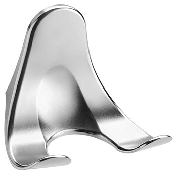 держатель фена universal chrome пластик серебристый