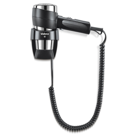 фен настенный valera action super plus 1800 black (542.14/038a black) 1800 вт черный+хром