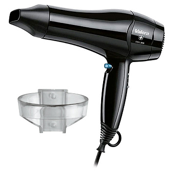 фен переносной valera excel 1800 tf (561.19 tf) 1800 вт с пластиковым держателем черный